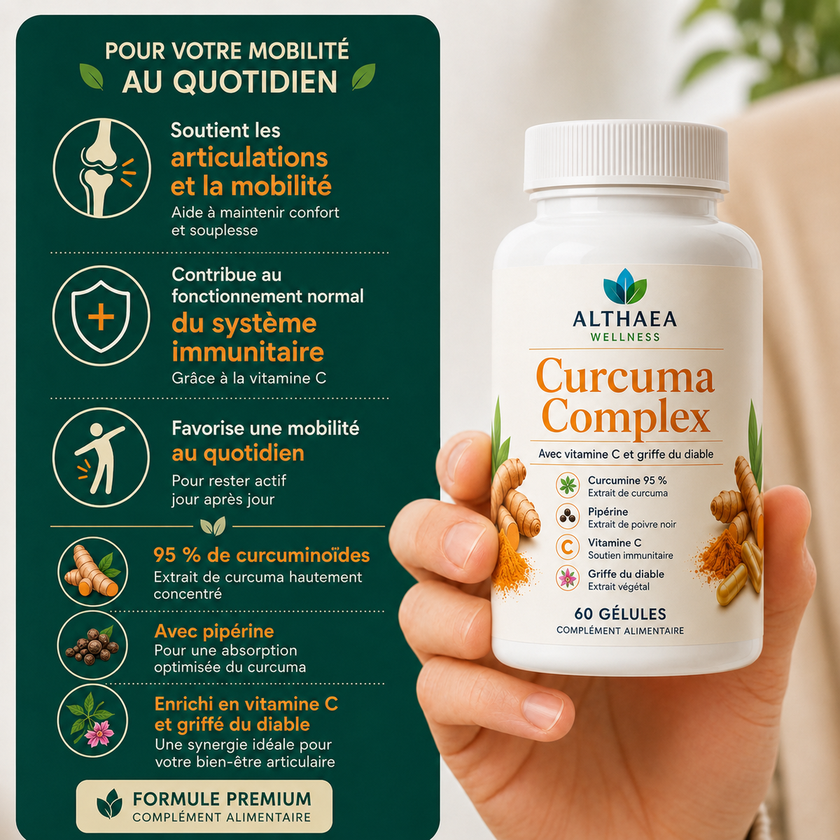 Curcuma Complex - 60 gélules - 60 jours