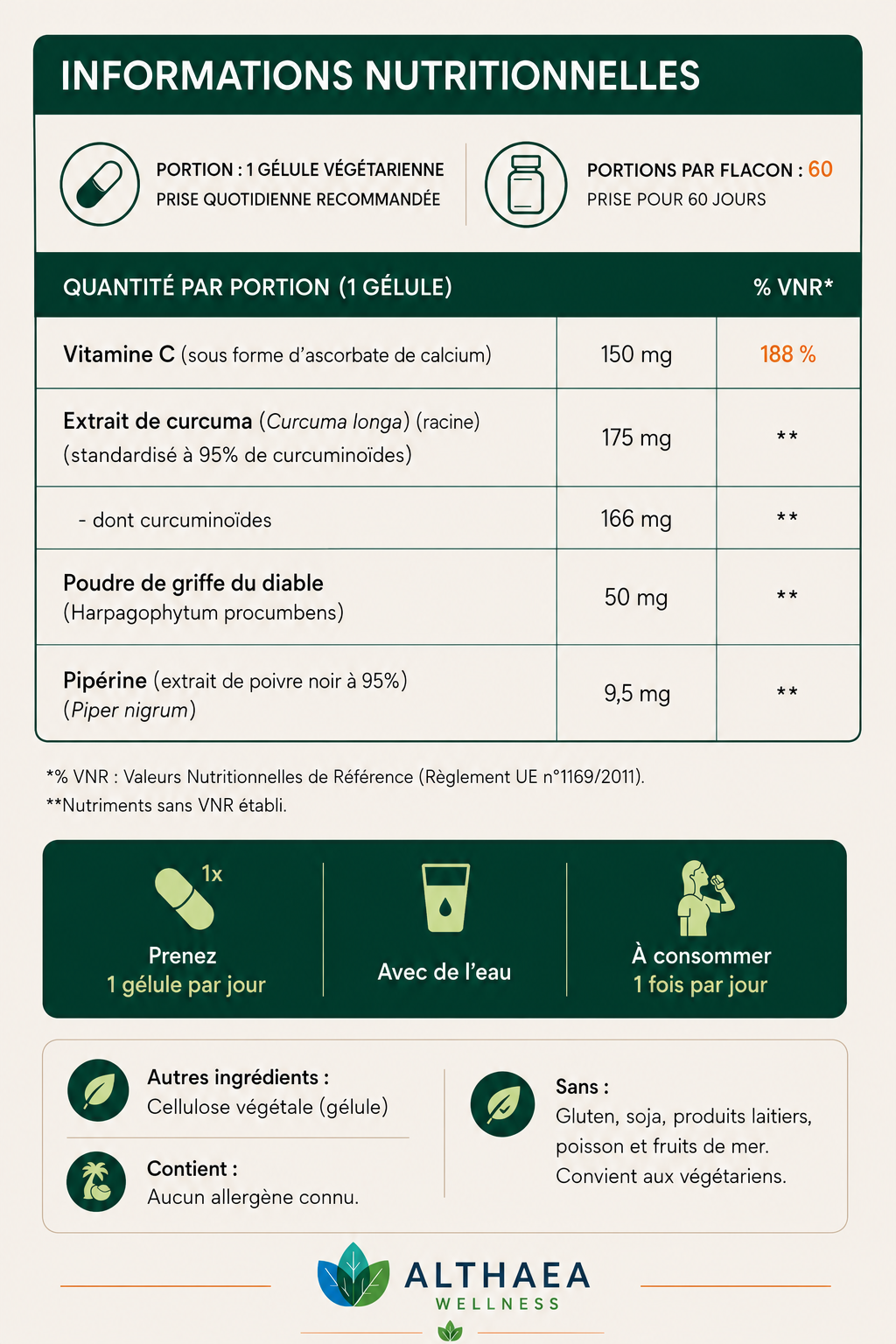 Curcuma Complex - 60 Capsules
